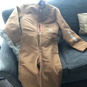 Brand new Carhartt coveralls.